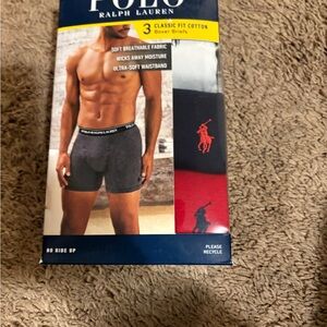 Polo by Ralph Lauren Men's Boxer Briefs - Black and Navy